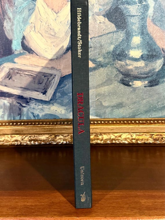 Dracula by Bram Stoker – 1985 First Edition, Greg Hildebrandt