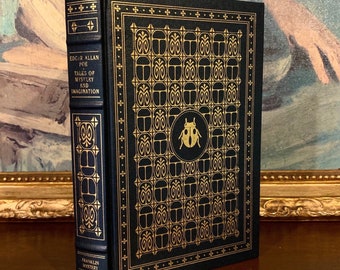 Tales of Edgar Allan Poe - Leather Bound Book - Illustrated by Harry Clark (1987)