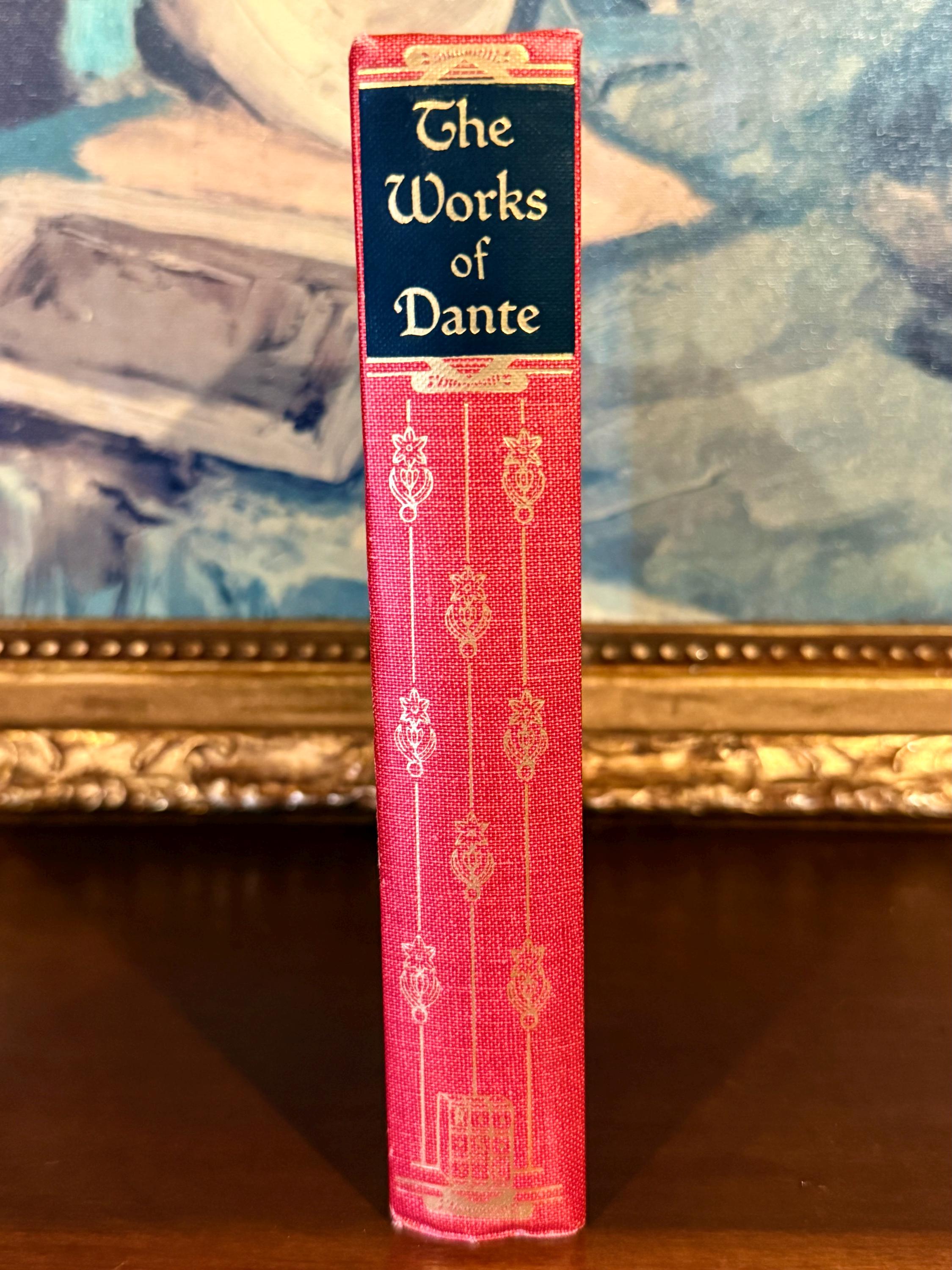 アンティーク antique book ダンテ 歌曲集 古書 Dante Vintage 1950 Dante Alighieri the Divine Comedy Hardcover