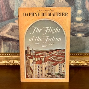 Daphne du Maurier - The Flight of the Falcon (1965) - First Edition - Doubleday - Collectible Vintage Book