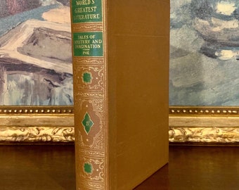 Edgar Allan Poe – Tales of Mystery and Imagination (1936) – Vintage Spencer Press Horror Book
