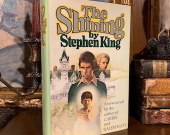 Stephen King ~ The Shining ~ 1977 ~ First Edition Book BCE ~ Vintage Horror Novel ~ Published By Doubleday.