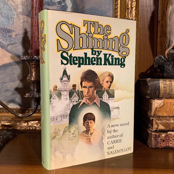 Stephen King ~ The Shining ~ 1977 ~ First Edition Book BCE ~ Vintage Horror Novel ~ Published By Doubleday.