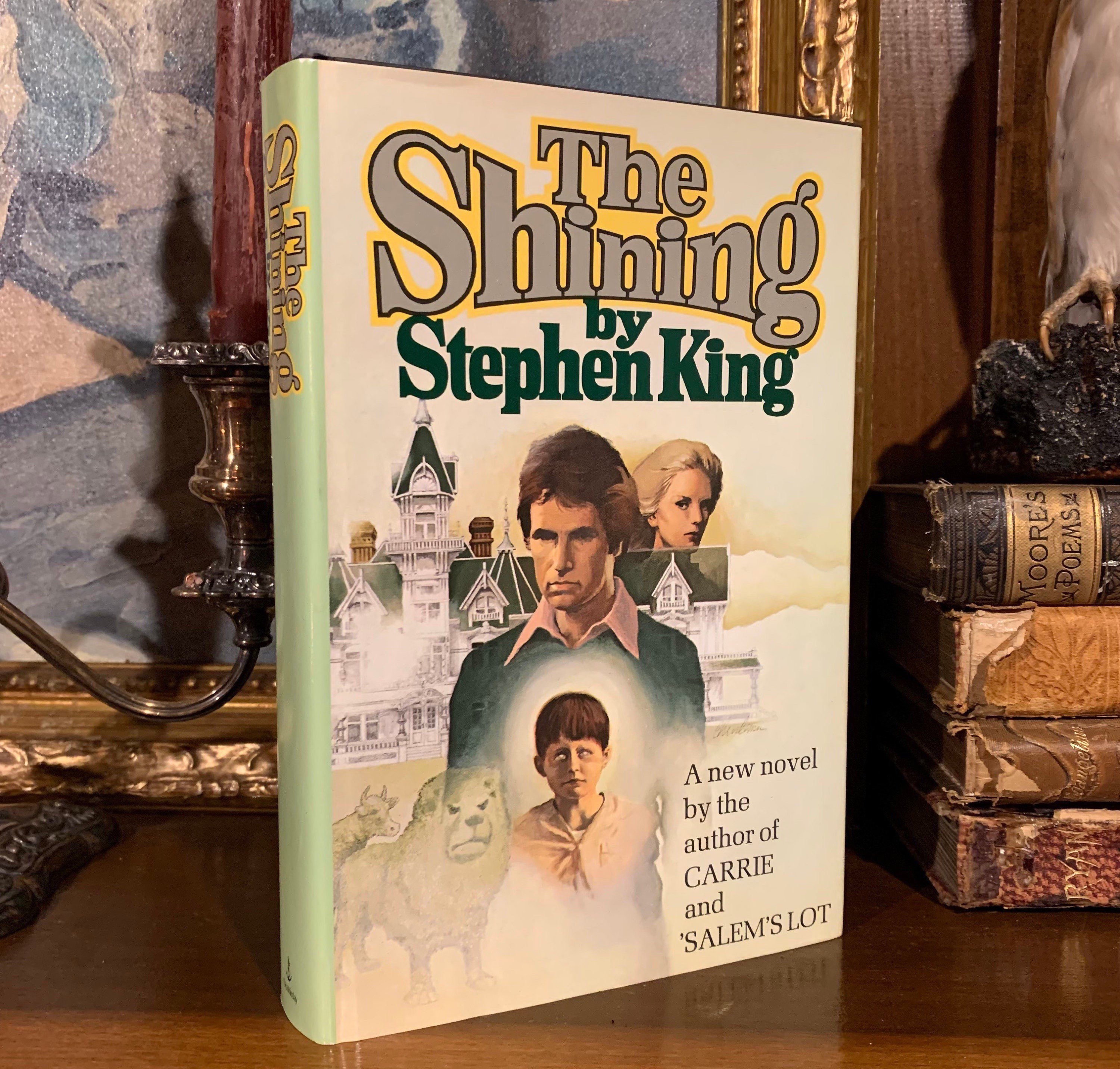 Stephen King ~ the Shining ~ 1977 ~ First Edition Book BCE