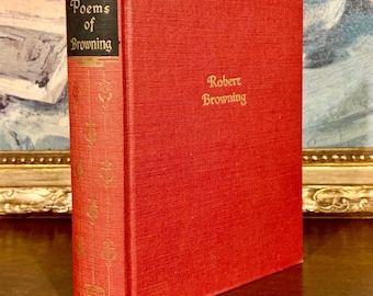 The Poems of Robert Browning (1932) - vintage poëzieboek voor verzamelaars