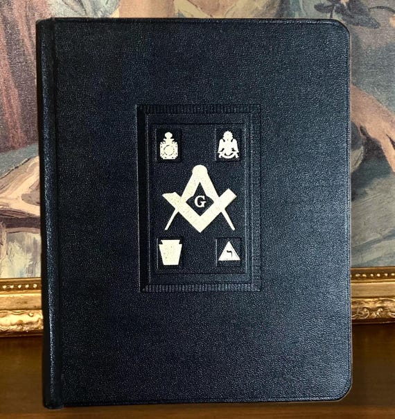 フリーメイソン Holy Bible Masonic Edition 聖書 フリーメイソン Holy Bible Masonic Edition 聖書 Vintage Freemasons
