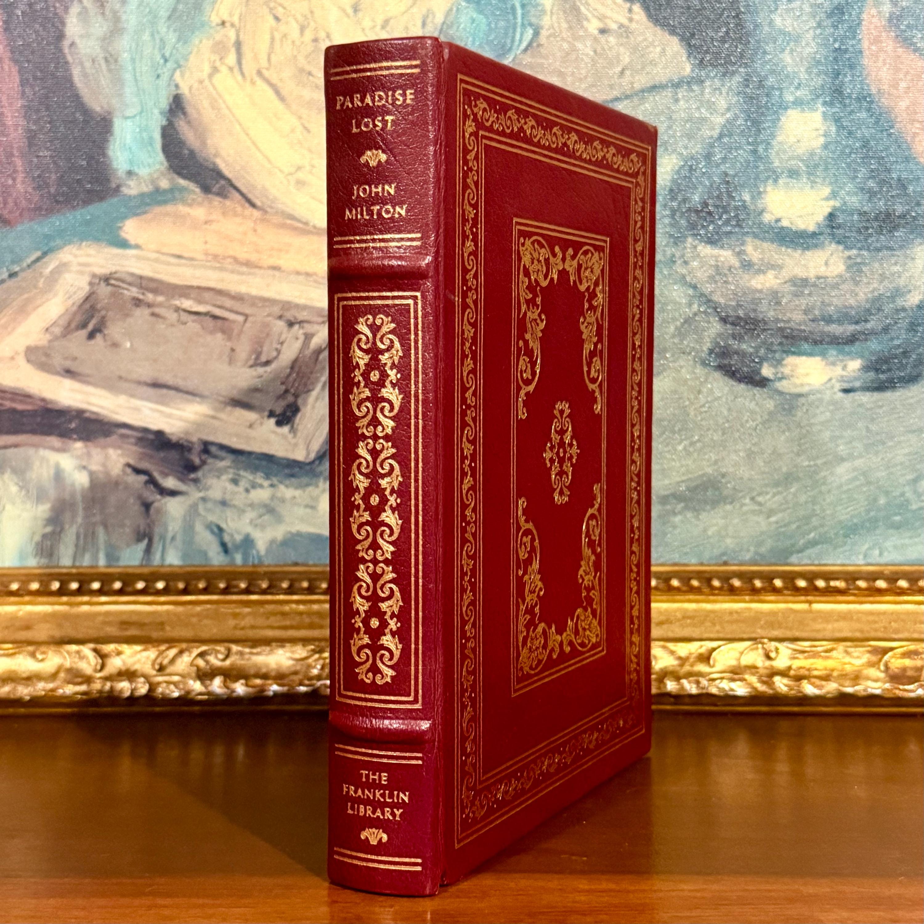 11/3迄　ポテラノドン様用 1/2個口 書籍セット Paradise Lost: 1981 Leather Bound Book – Franklin Library - Etsy