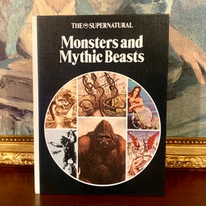 The Supernatural: Monsters and Mythic Beasts (1975) - Danbury Press - First Edition, Occult Book