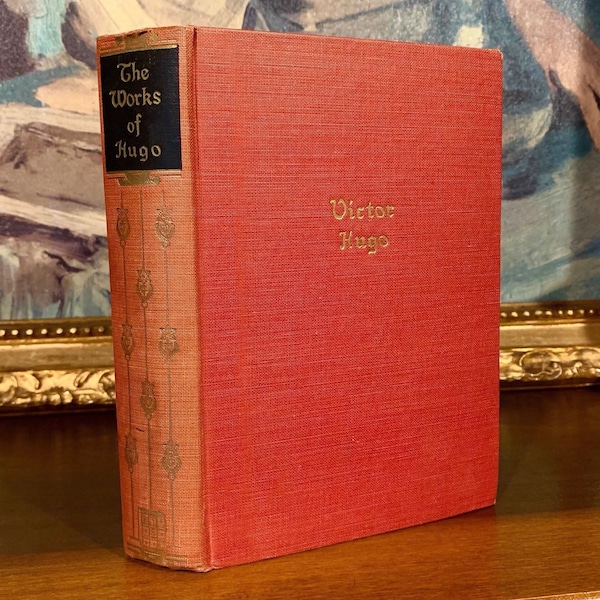 Victor Hugo - Complete Works (1928) - Hardcover Vintage Book