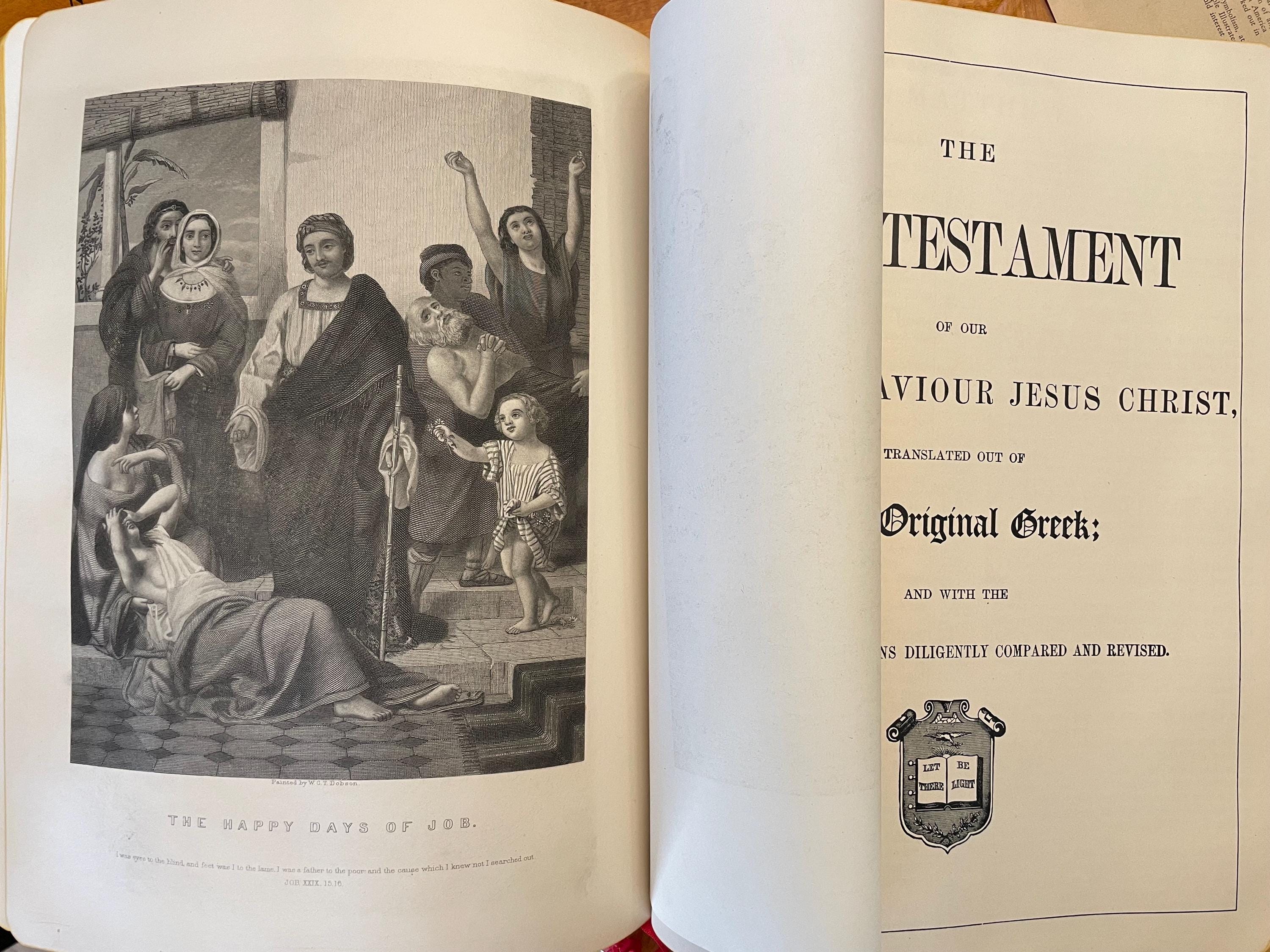 1932年製ヴィンテージ・フリーメイソン聖書：キング・ジェームズ版、黒