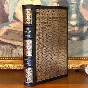 Iliada Homera - Easton Press 1979 - ilustrowana książka kolekcjonerska w skórzanej oprawie