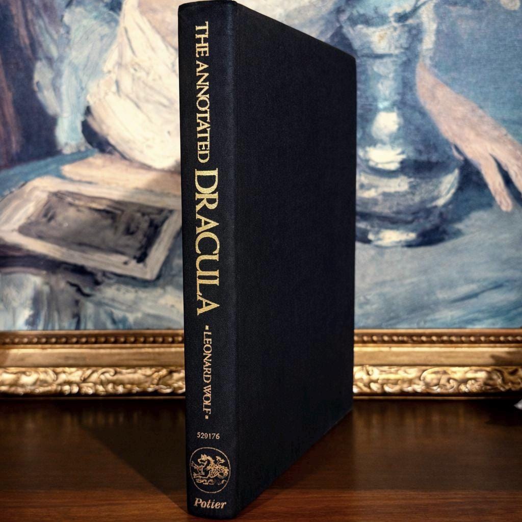 The Annotated Dracula (1975) – Leonard Wolf – First Edition