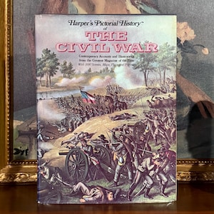 Civil War History Book: 1000+ Illustrations - Vintage Hardcover