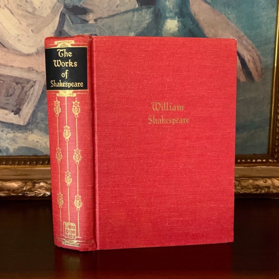 ☆未使用オールド商品Shakespeare◆1409-165 RARE Authentic Antique Book 