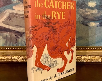 The Catcher in the Rye - 1951 première édition avant notre ère - livre vintage à couverture rigide