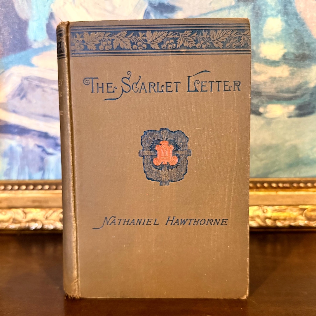 The Scarlet Letter (1890) by Nathaniel Hawthorne – Antique Illustrated ...