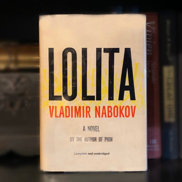 LOLITA by Vladimir Nabokov - (1955) First Edition - Vintage Book Published by Putnam