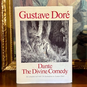The Divine Comedy – Dante Alighieri (1982) – Illustrated by Gustave Dore - Vintage Folio Edition with 136 Gothic Art Engravings