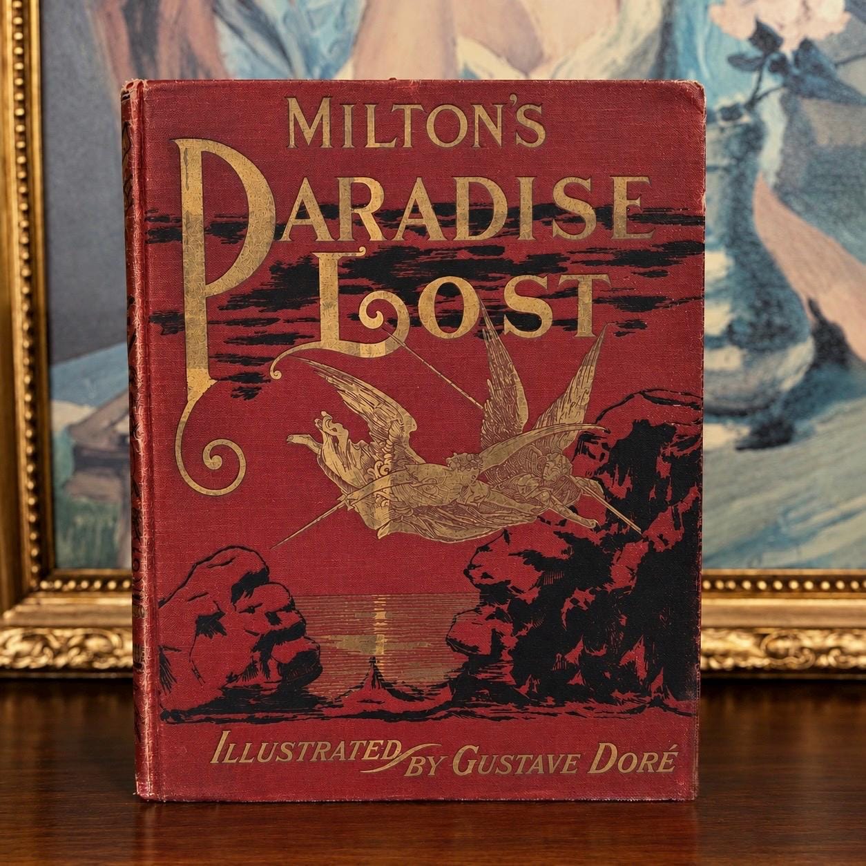 1901年版、ジョン・ミルトン著『失楽園』、ギュスターヴ・ドレによる