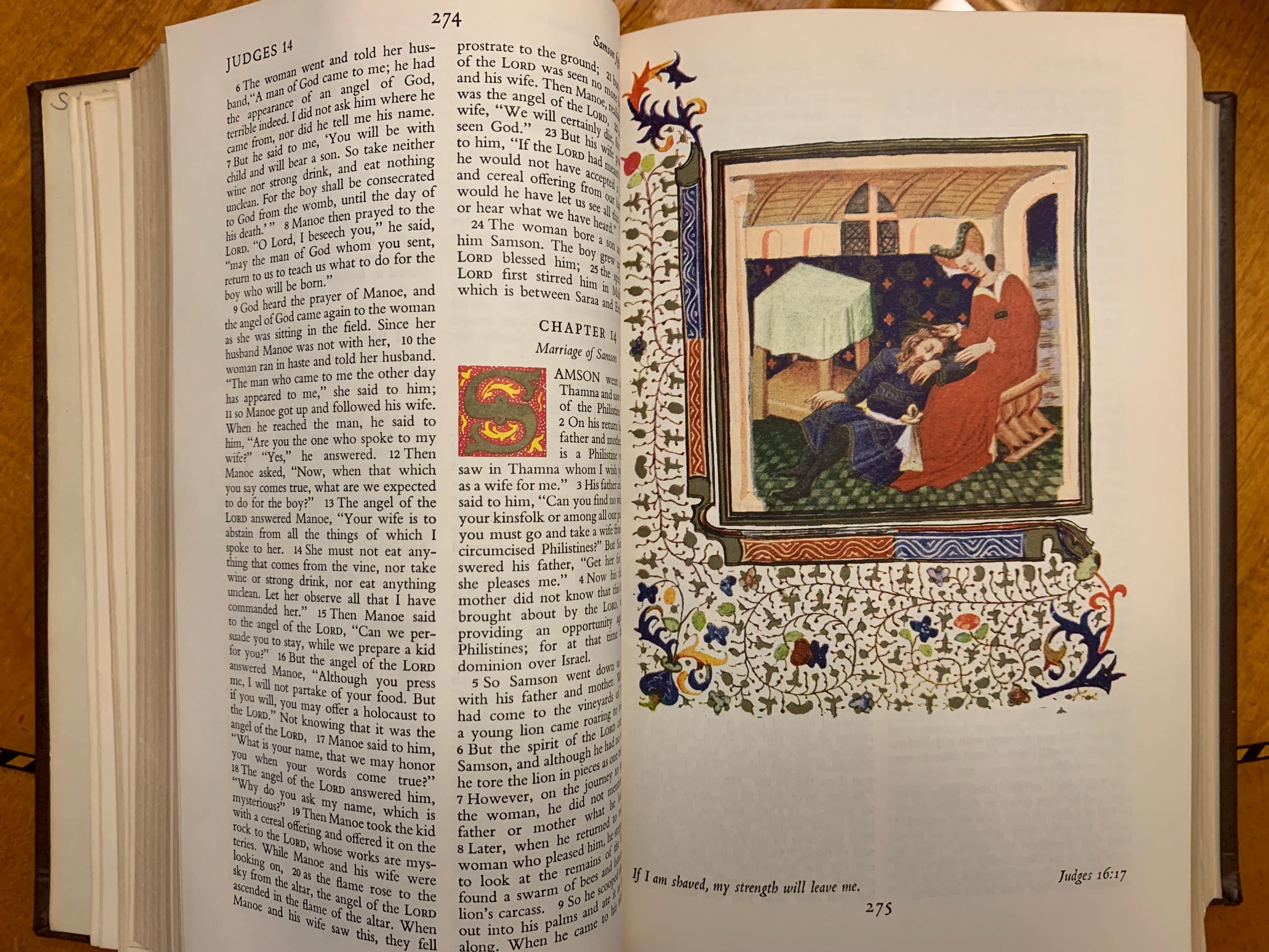 ヴィンテージ聖書（1953年） - カトリックファミリー版 - イラスト入り