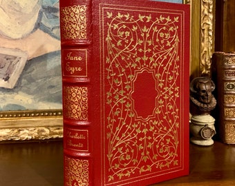 Jane Eyre - Charlotte Bronte (1978) - Easton Press - Illustrated with Lithographs - Collectors Edition - Leather Bound Book