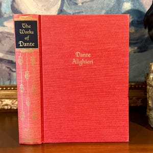 The Divine Comedy by Dante Alighieri (1950) – Illustrated Vintage Book from The Works of Dante: Inferno, Purgatory, and Paradise