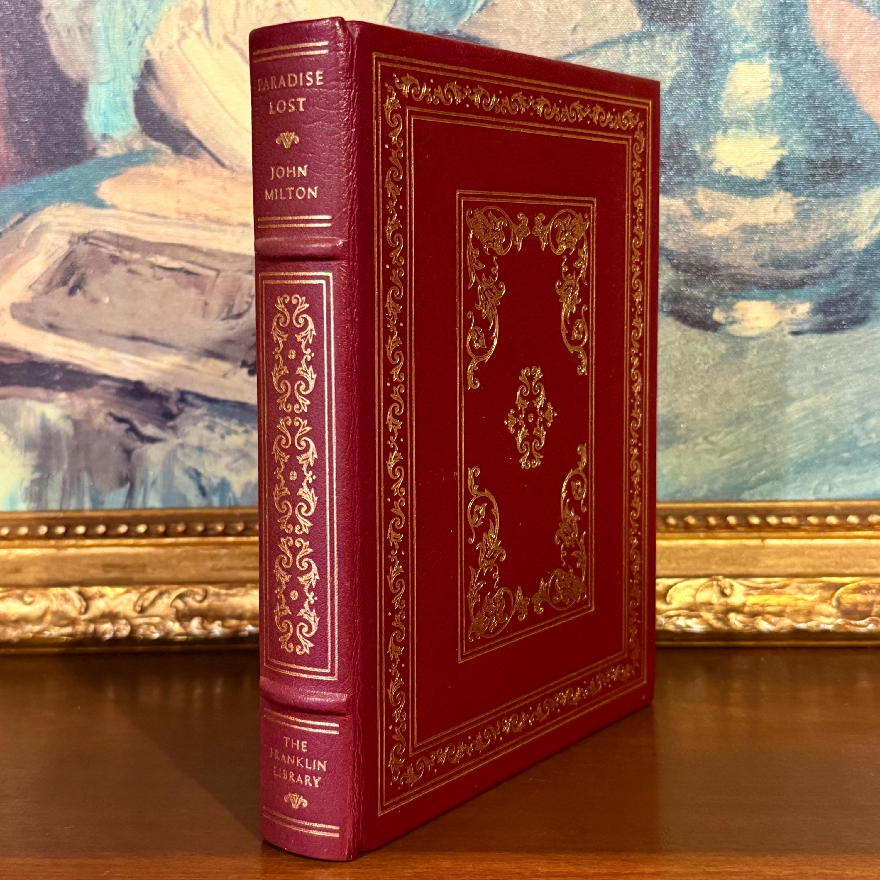 Paradise Lost: 1981 Leather Bound Book – Franklin Library - Etsy