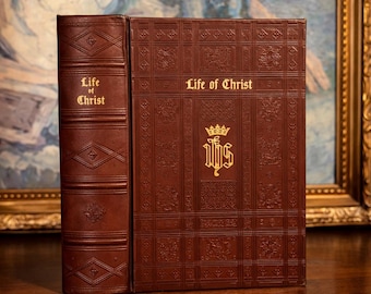 Life of Christ (1874) – Antique Leather-bound Fleetwood Edition