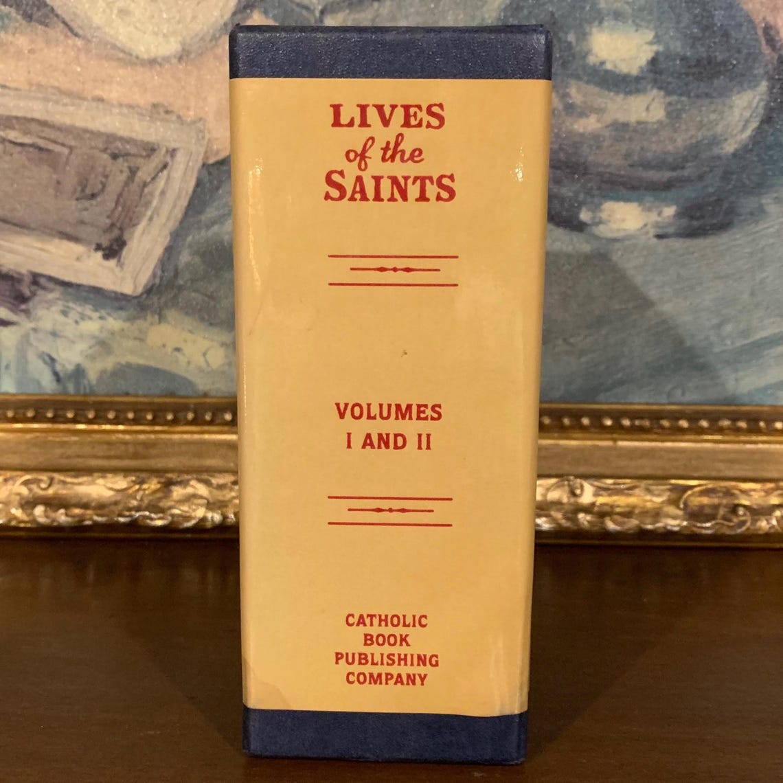 Vintage Illustrated Lives of the Saints Book Set (1998) With Slipcase ...