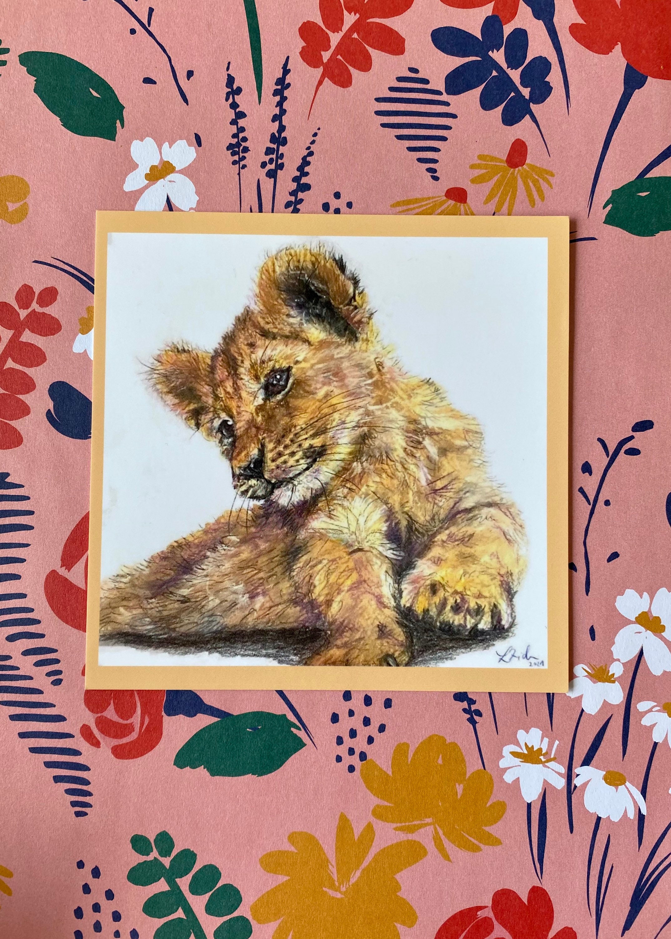 Dessin Lion Crayon Blanc – Luckyfind