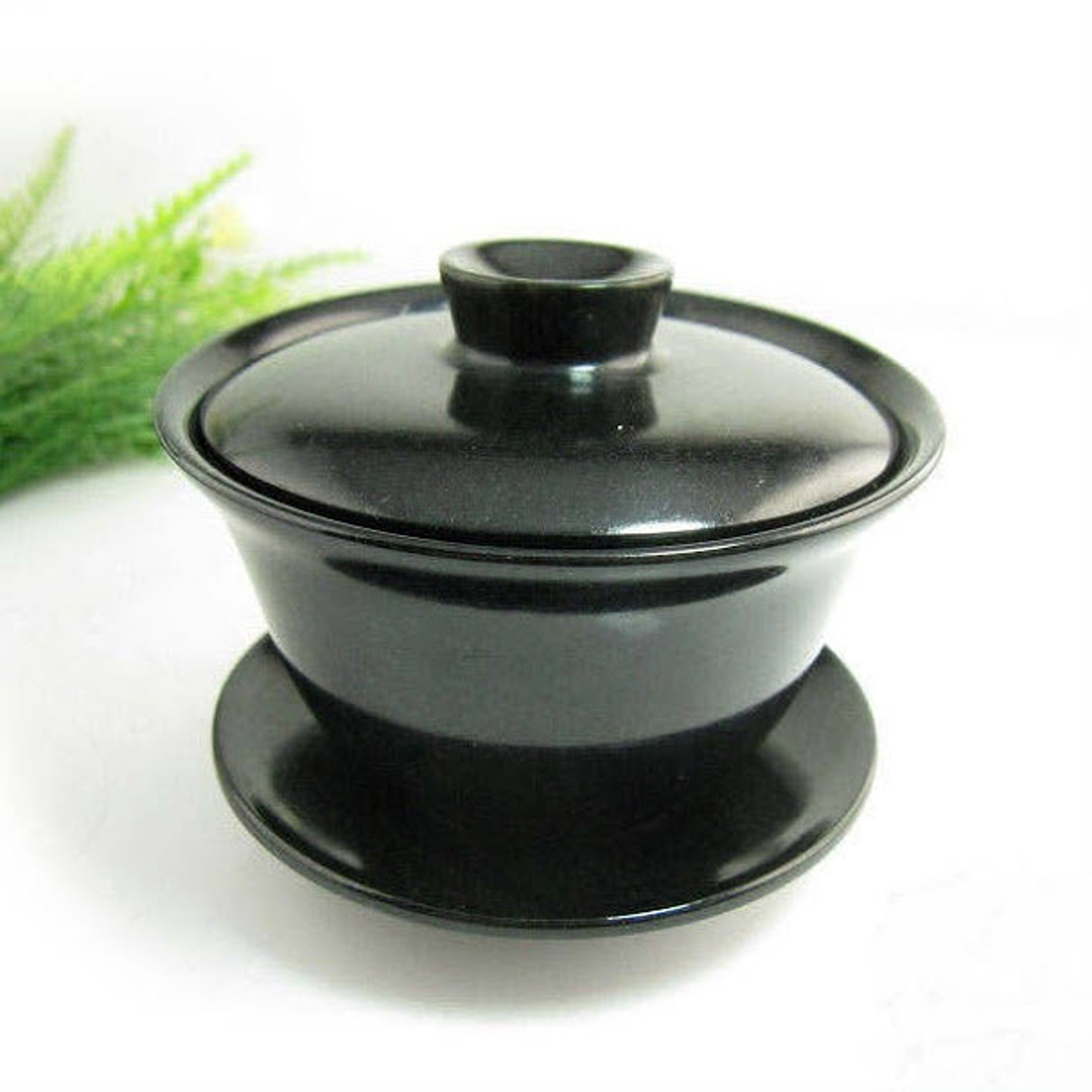 90ml Jade Gaiwan Teapot Tea Cup Black Tea Green Tea Oolong Tea Etsy UK