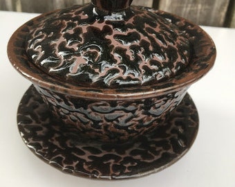 China tea gift 145ml Wood fire Coffee bean  Gaiwan  Jianzhan teapot tea cup