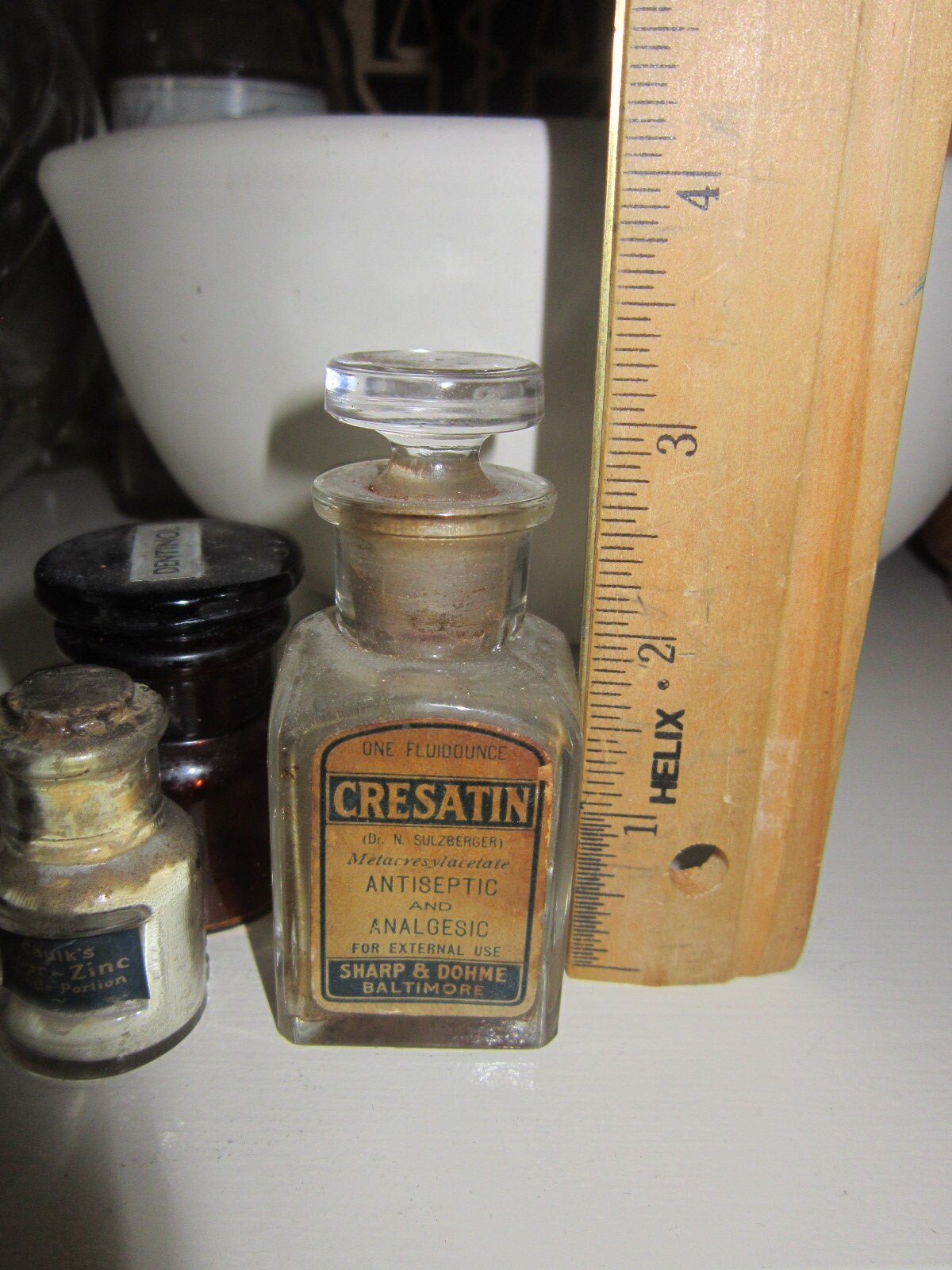 Antique Dentist Bottles Apothecary Pharmacy Dentistry | Etsy