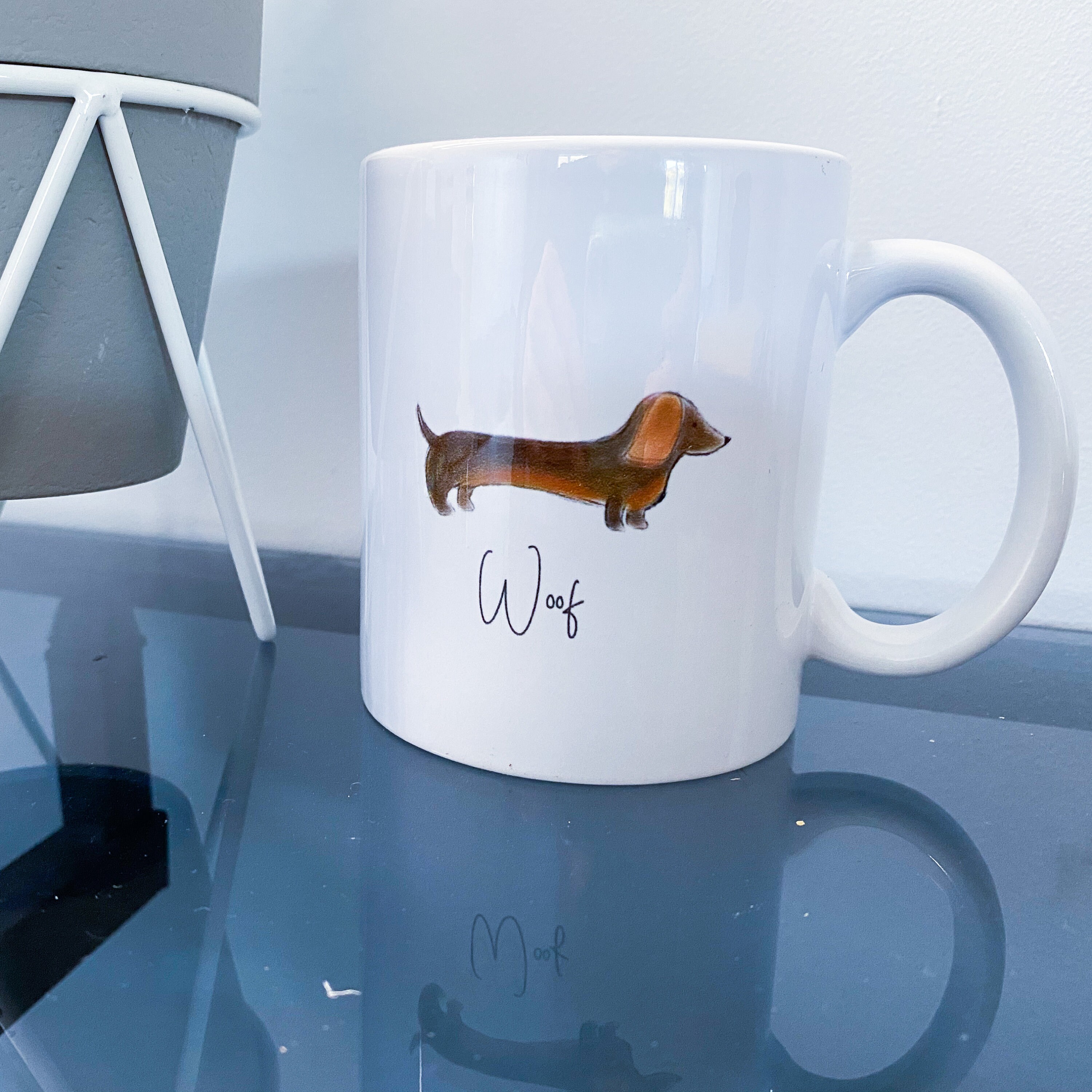 Sausage dog Woof Mug MUG DACHSHUND Mug Love dachshund Etsy