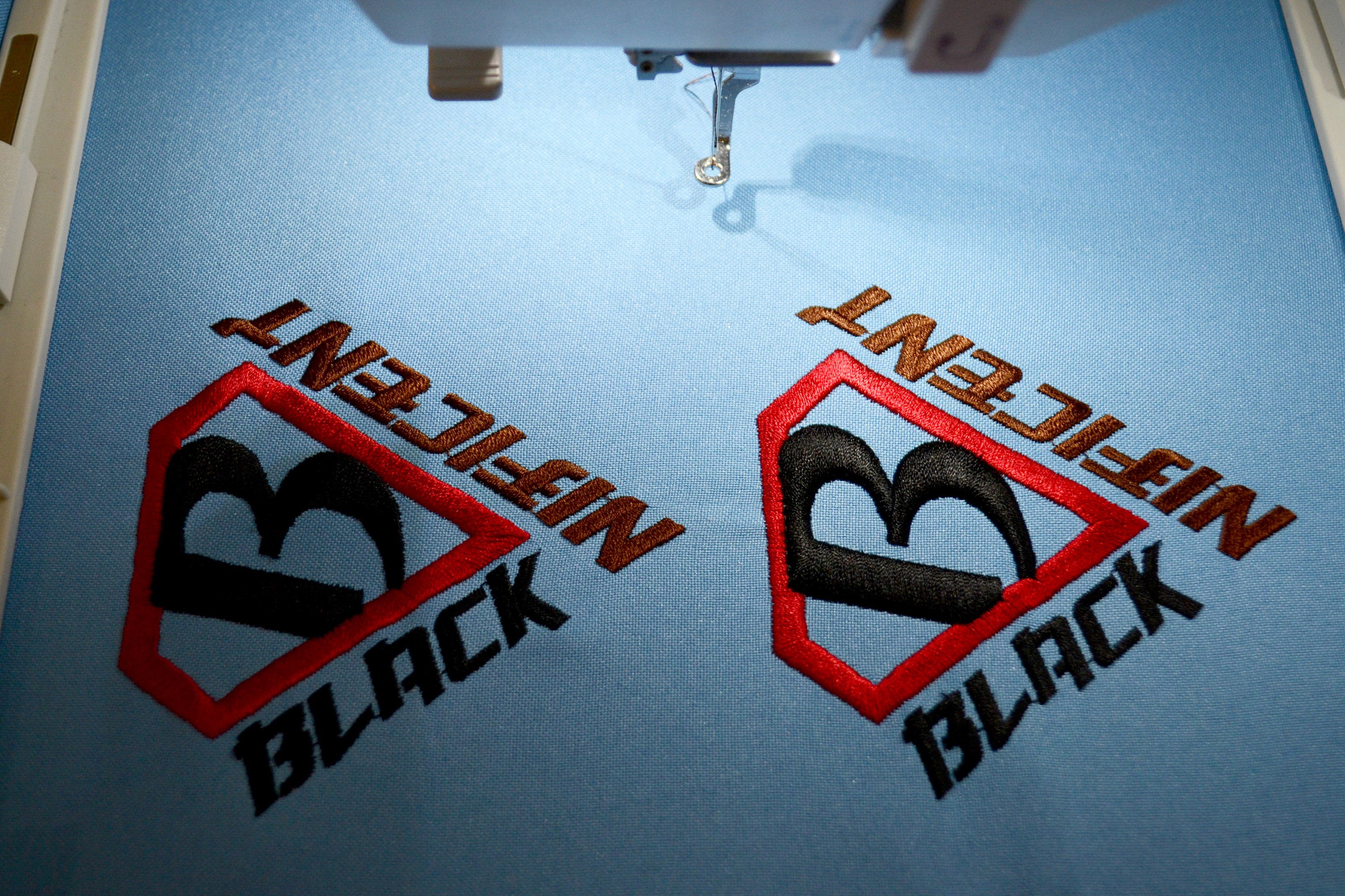 Blacknificent embroidery design feeling black history magic  etsy