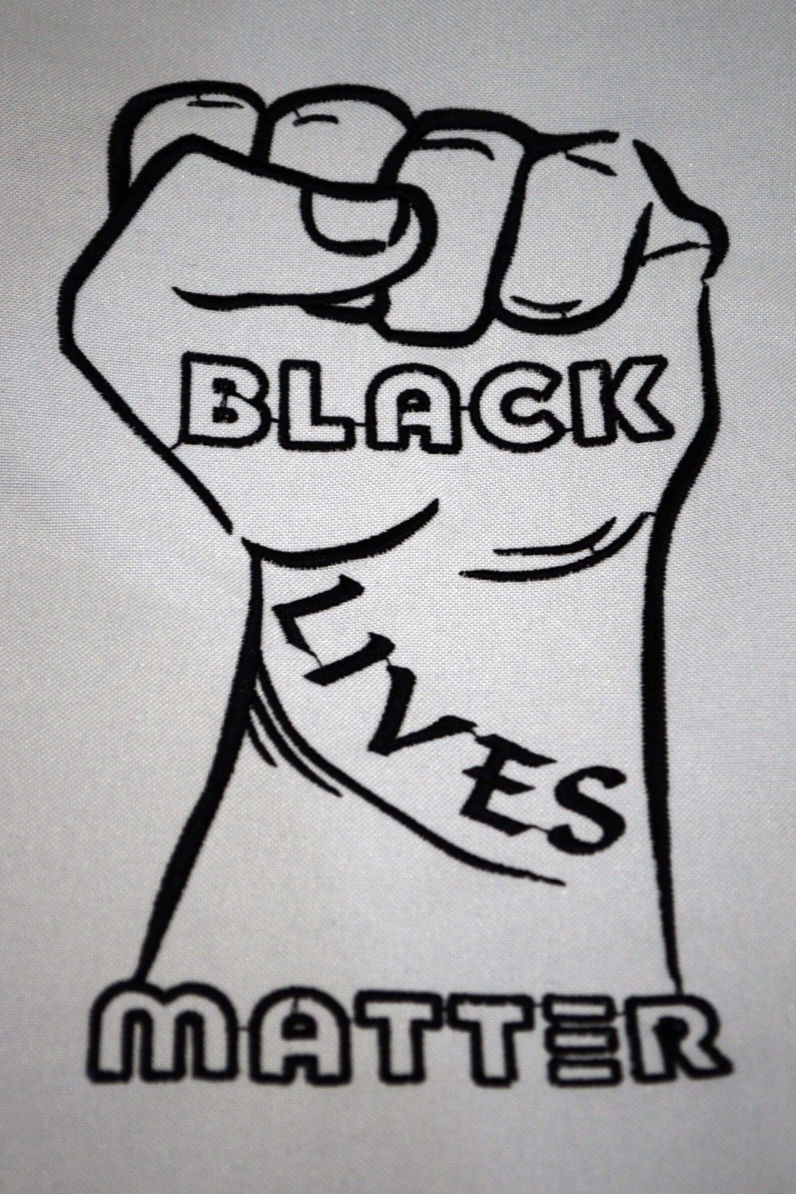 Black Lives Matter Fist Embroidery Design, BLM Pride, Black Power ...