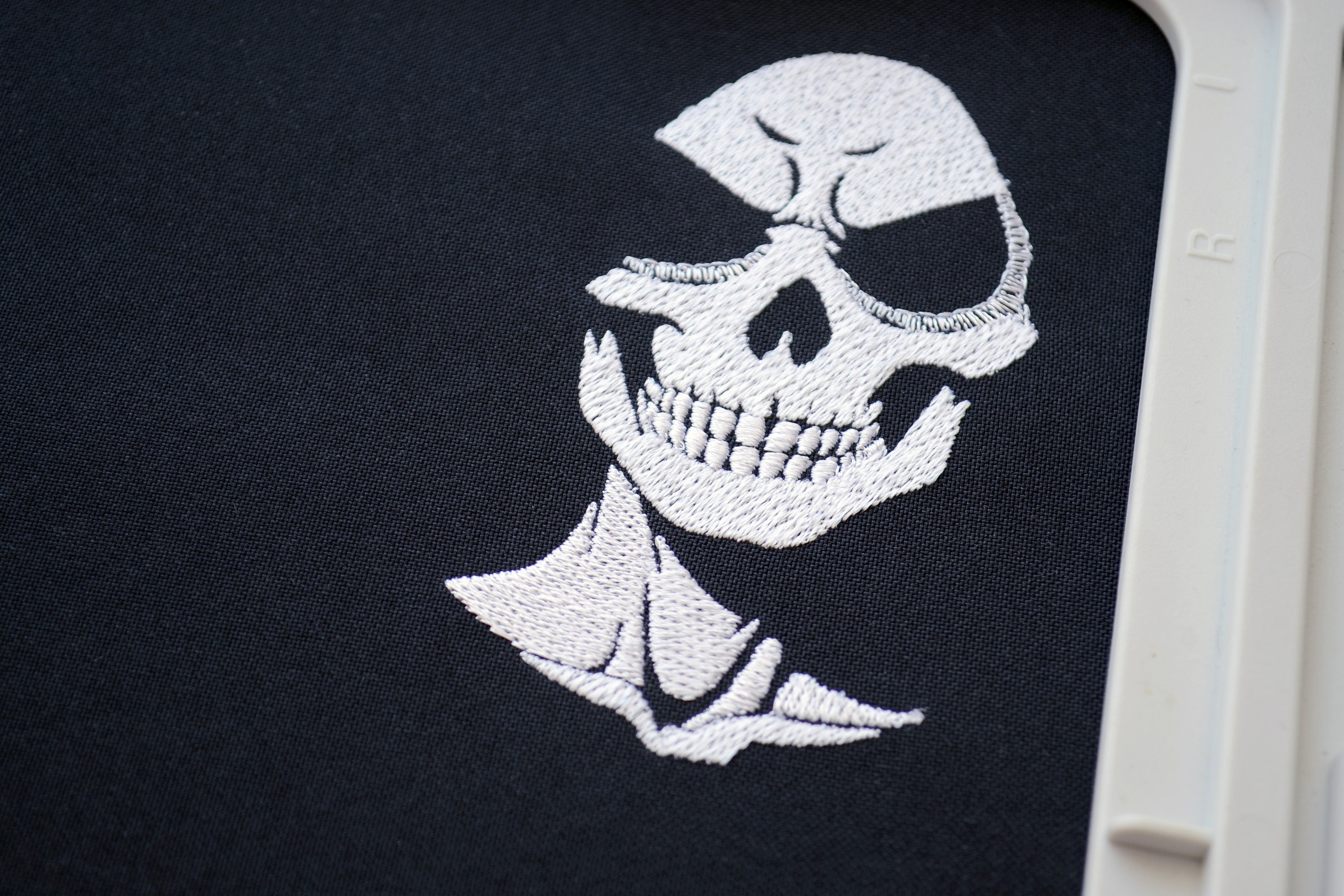 Mysterious White Skull Embroidery Bundle - Fill Stitch Dead Faces