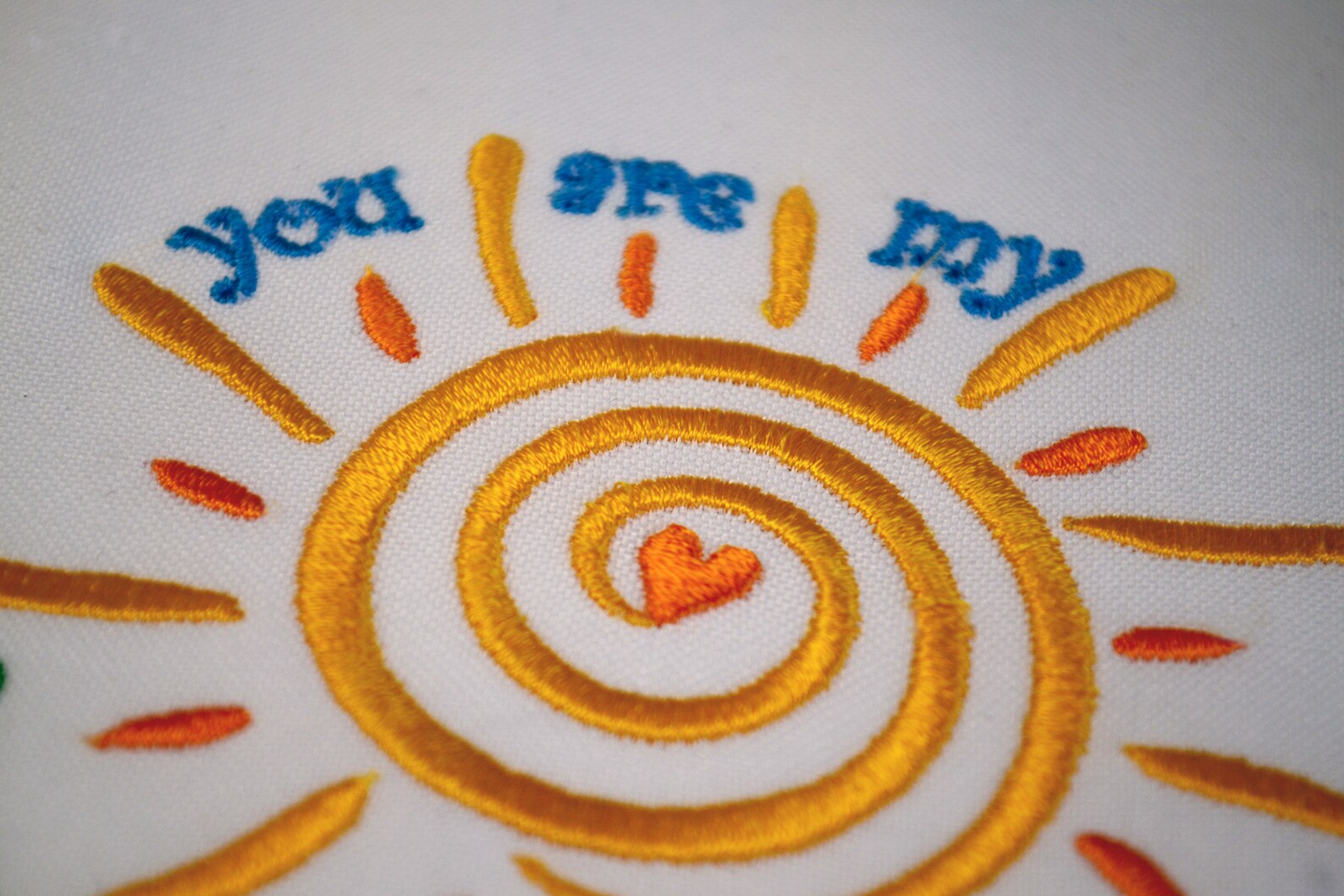 You are My Sunshine Embroidery Design Happy Boho Love Sun Etsy