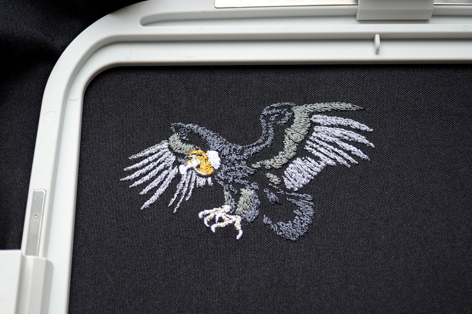 Andean Condor Embroidery Design – Majestic Bird Emblem Pattern, Latin ...