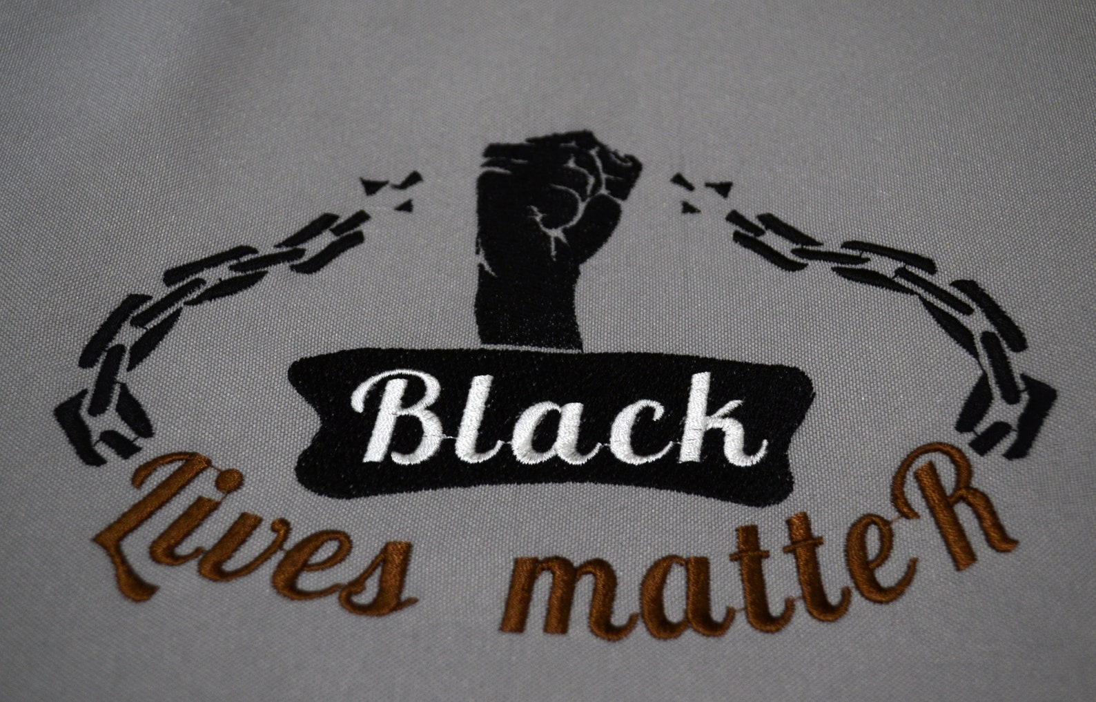 Blm fist embroidery design black lives matter black history  etsy
