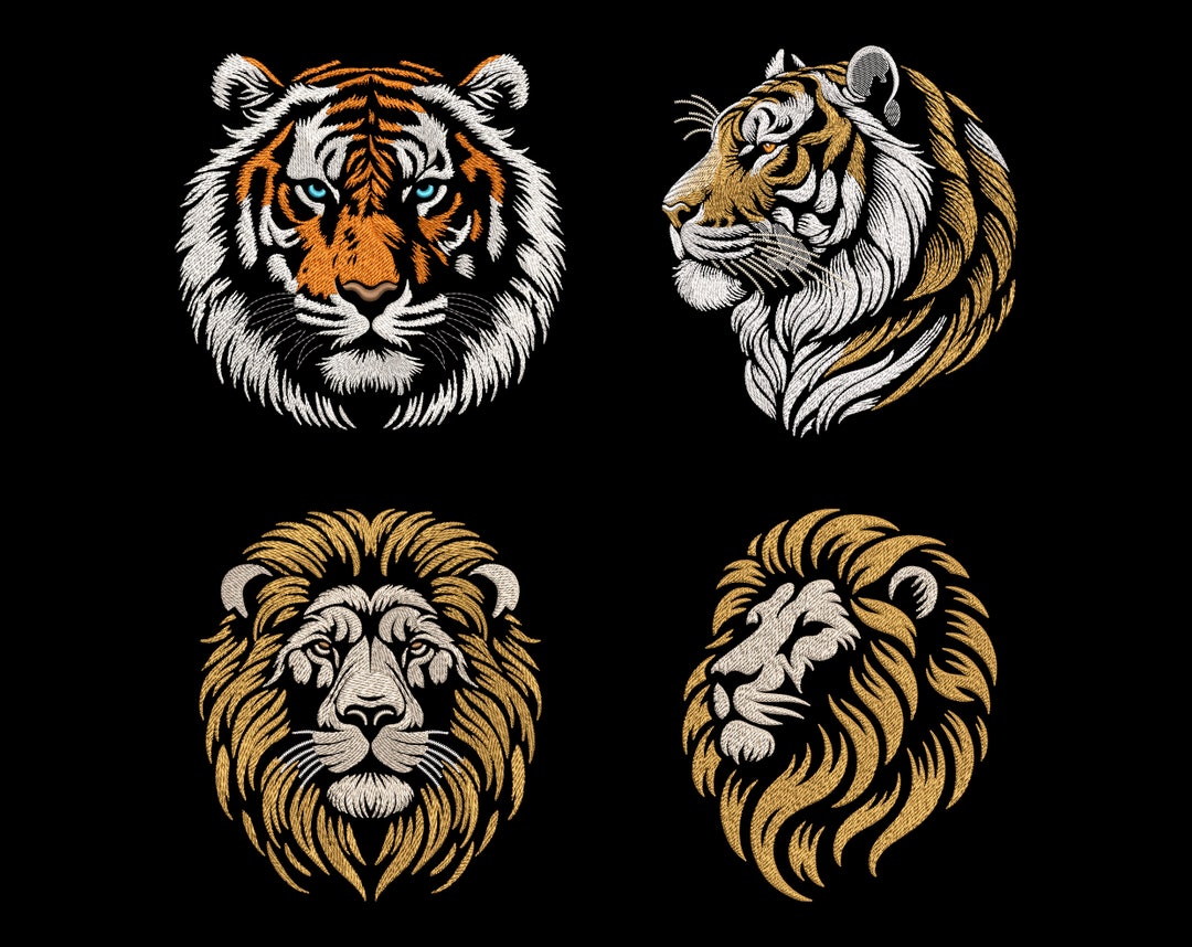 noble-big-cats-embroidery-designs-bundle-for-black-fabric-realistic