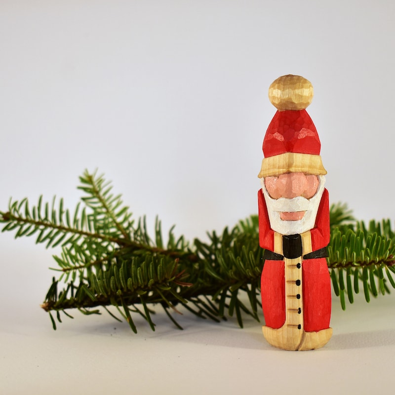 Wooden Santa Claus main image 1