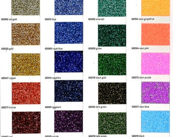 Glitter HTV Iron-On Vinyl, 20cm x 30cm (Approx. A4) - Perfect for Brother, Silhouette CAMEO, and Cricut Machines