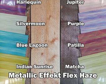 Metallic effect flex film, ironing film, htv, plotter film approx. 20 cm x 29 cm approx. DIN A4 version Haze1 for Brother - Silhouette CAMEO - Cricut
