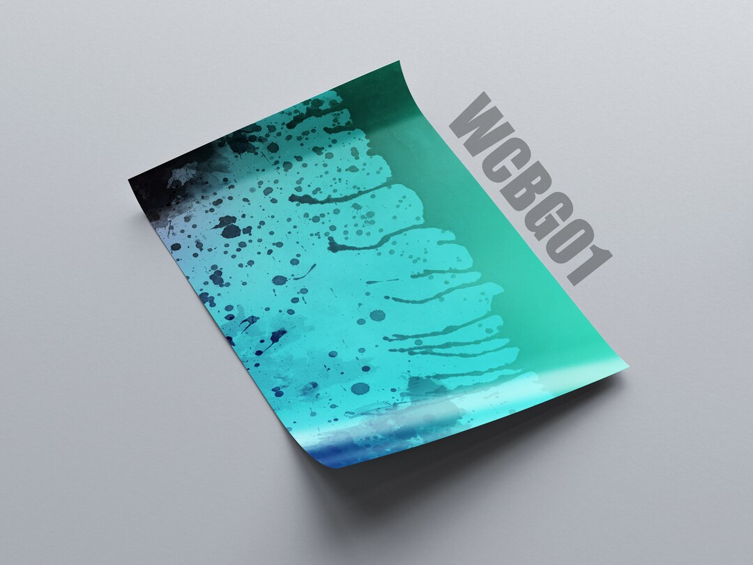 Watercolor Flex Film Brush Film Plotter Film 20 Cm X 30 Cm Etsy