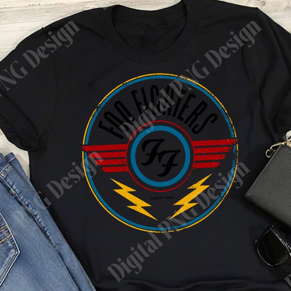 Foo Fighters png, Rock and roll band music png, digital download, clipart, sublimation designs download, instant download