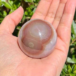 45mm Onyx Crysyal Sphere, Crystal Psnere, Onyx, Onyx Crystal, Red Onyx, Onyx Crystal Ball, Onyx Gemstone