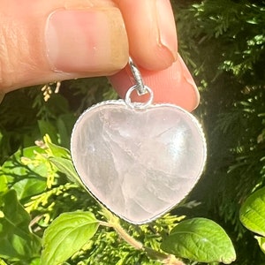 Rose Quartz Pendant, Necklace, jewellery, Gemstone, Natural Stone,