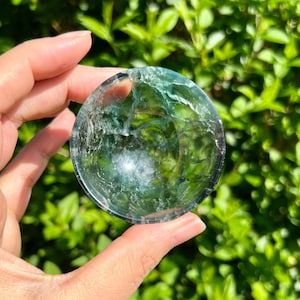 Rainbow Fluorite Bowl, Crystal Bowl, Rainbow Fluorite Crystal