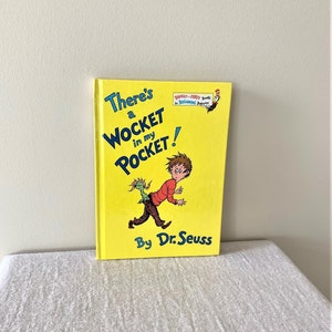 Livre Dr Seuss Il y a un Wocket dans mon livre de poche 1974 image 3